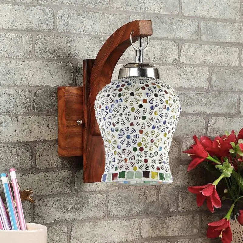 Bido Forma Mosaic Glass Wall Lamp media 3