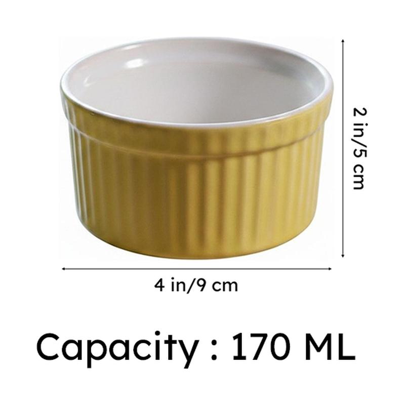 Dishlet Snack Bowl (Lemon Yellow/170 mL Each) - Set Of Two media 6