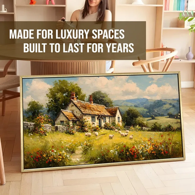Blooming Valley Retreat House Wall Art media 5