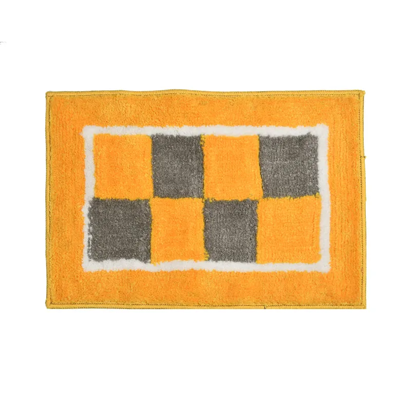 Zerix Cotton Bath Mat - Yellow media 1