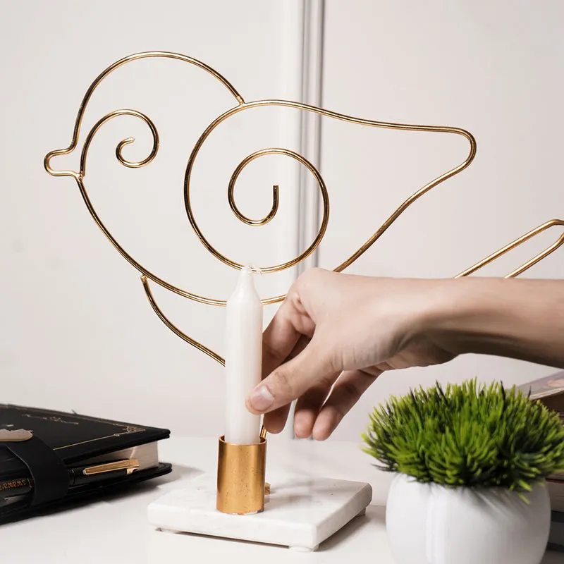 Avian Lines Handmade Candle Holder media 5