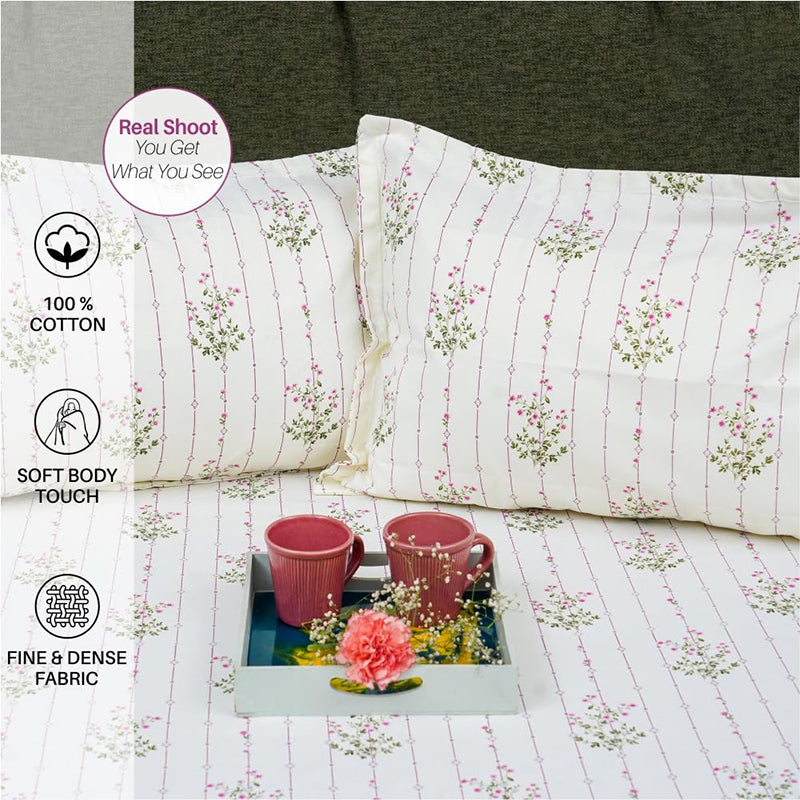 Urban Space Rosira Cotton Bedsheet - 200 TC media 6