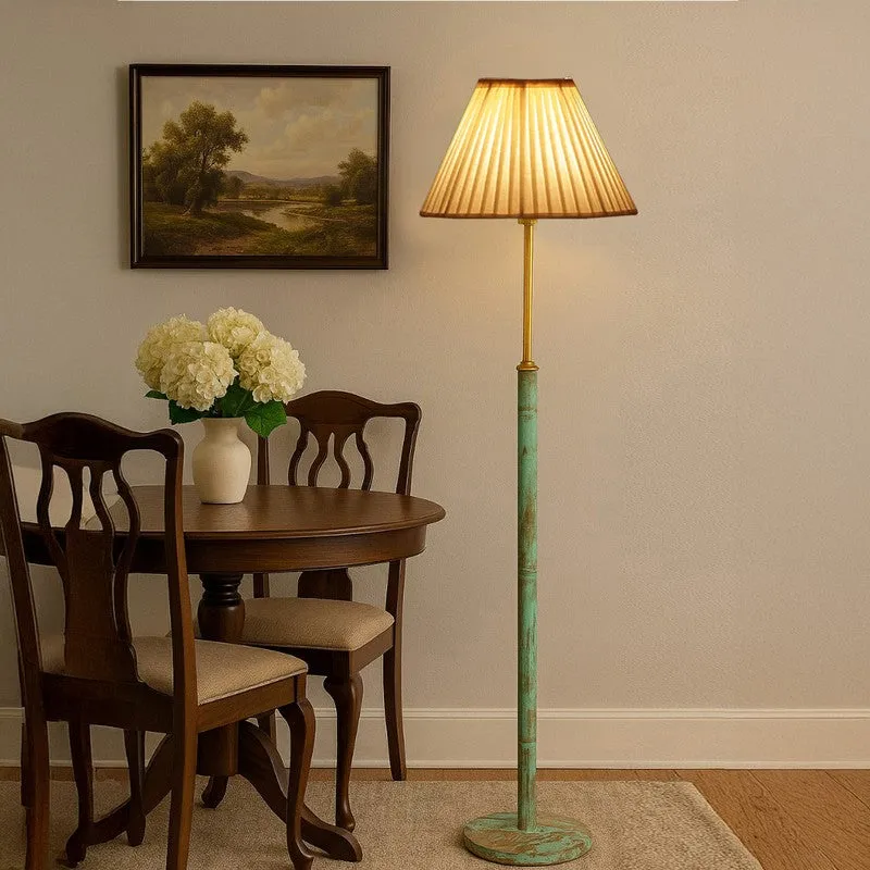 Luna Light Wooden Floor Lamp media 3