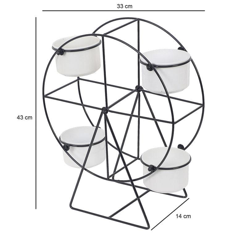 Wheel Fun Planter - White media 7