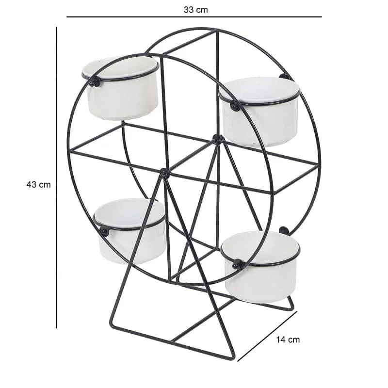 Wheel Fun Planter - White media 7
