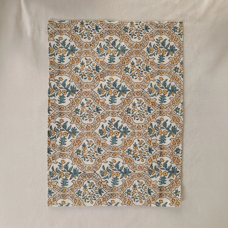 Floral Aura Canvas Table Mats - Set Of Four media 4