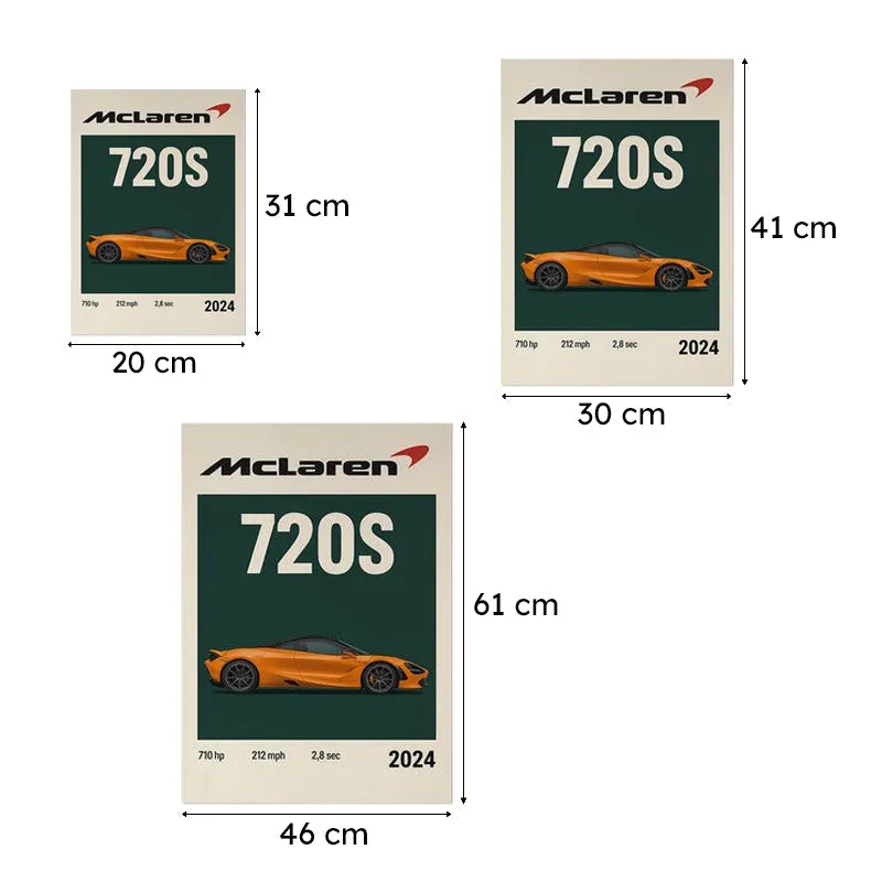 McLaren 720S Dream Wall Poster media 9