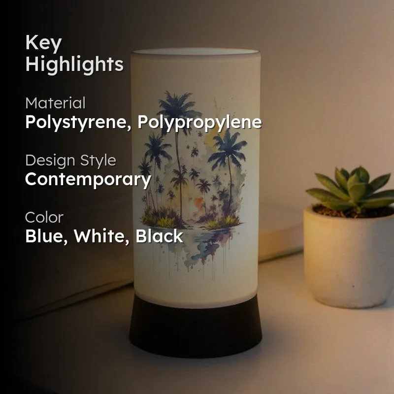 Island Palm Handmade Table Lamp media 2