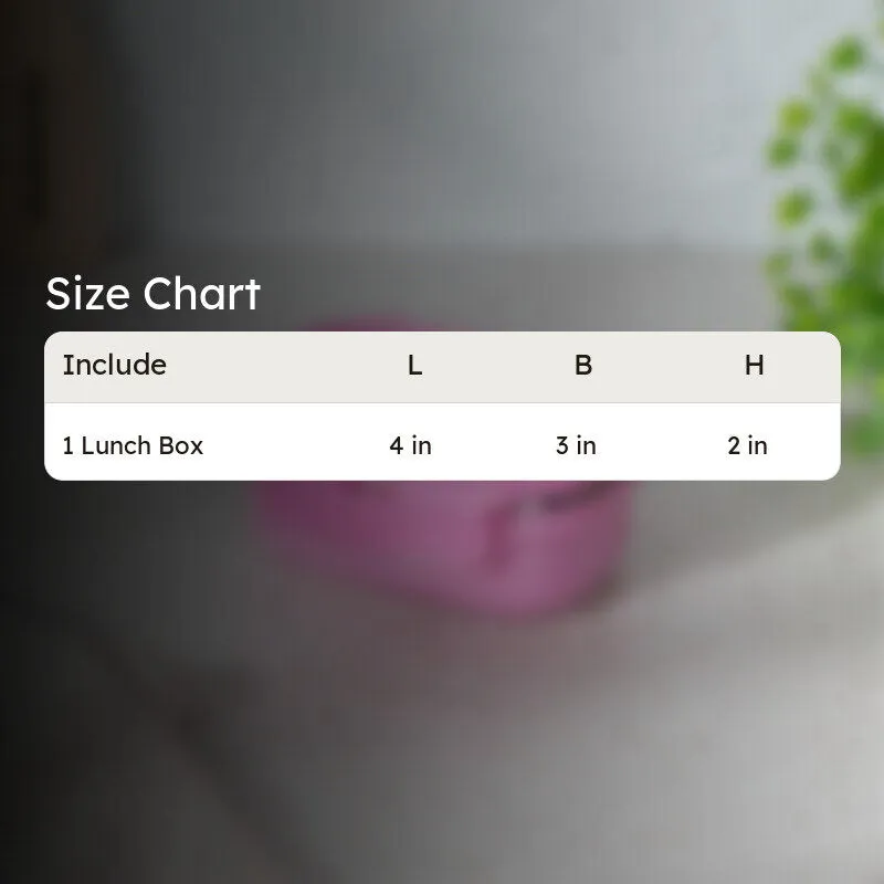 Port Microwave Safe Lunch Box (Pink) - 150 mL media 7