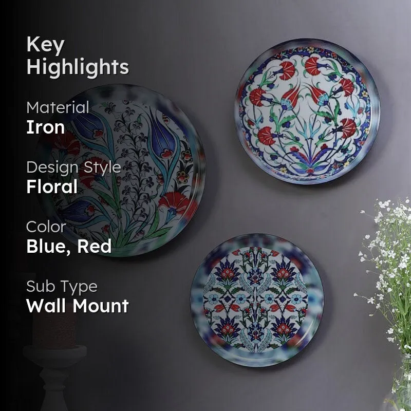 Herola Wall Plate - Set Of Three media 2