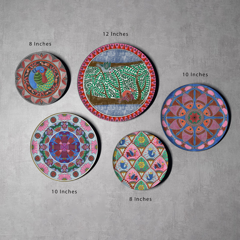 Tradiva  Metal Wall Plate - Set Of Five media 10