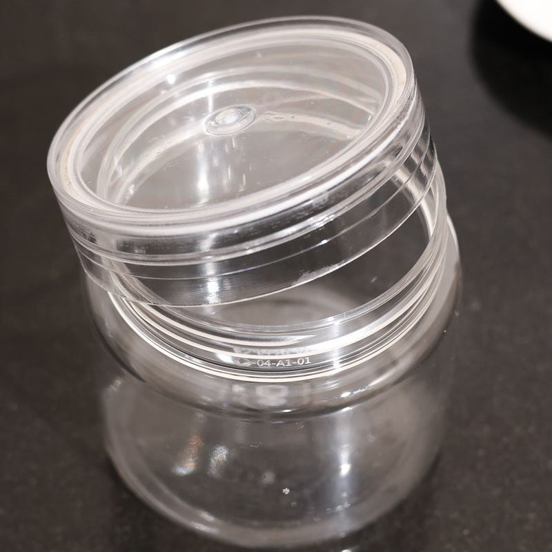 Lucent Transperant Clear PET Container - Set Of Six media 5