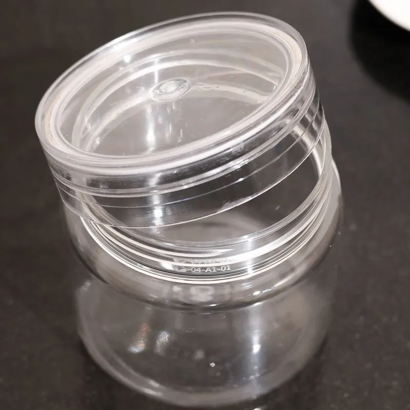 Lucent Transperant Clear PET Container - Set Of Six media 5