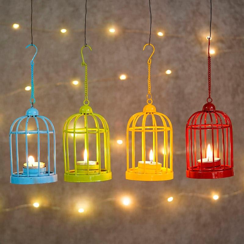 Bird Home Tealight Candle Holder - Set Of Four media 3
