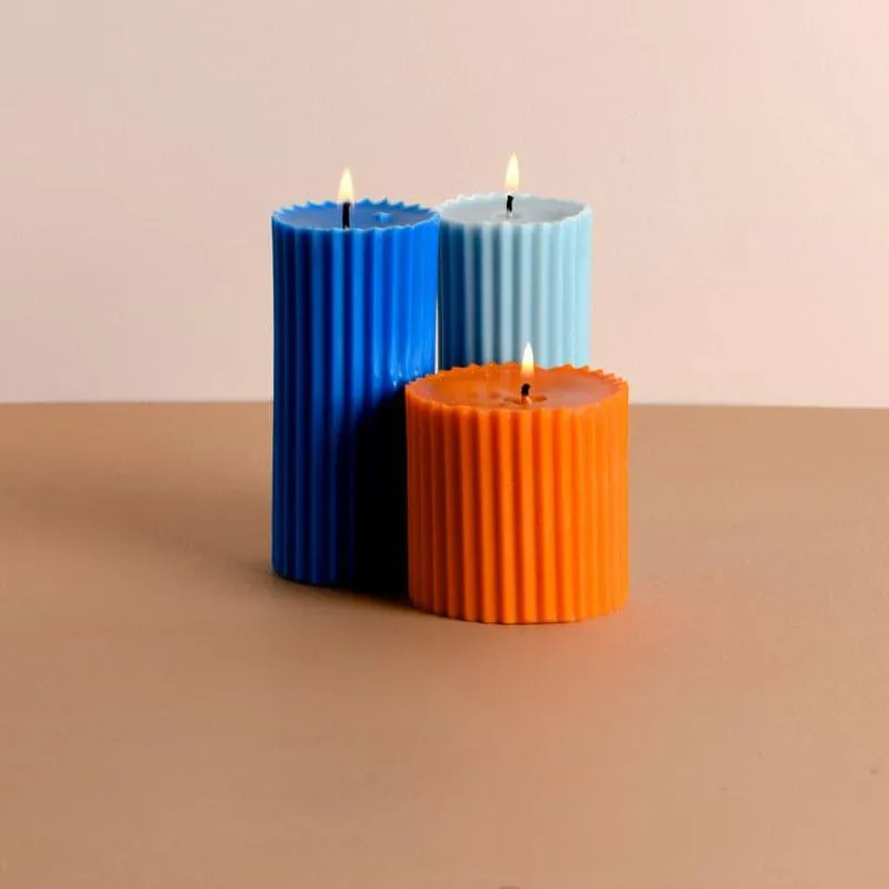 Aquatique - Combo of 2 'Belief' & 1 'Faith' Scented Candles media 3