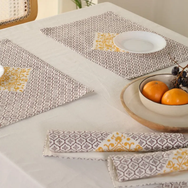 Contour Craft Canvas Table Mats - Set Of Four media 5
