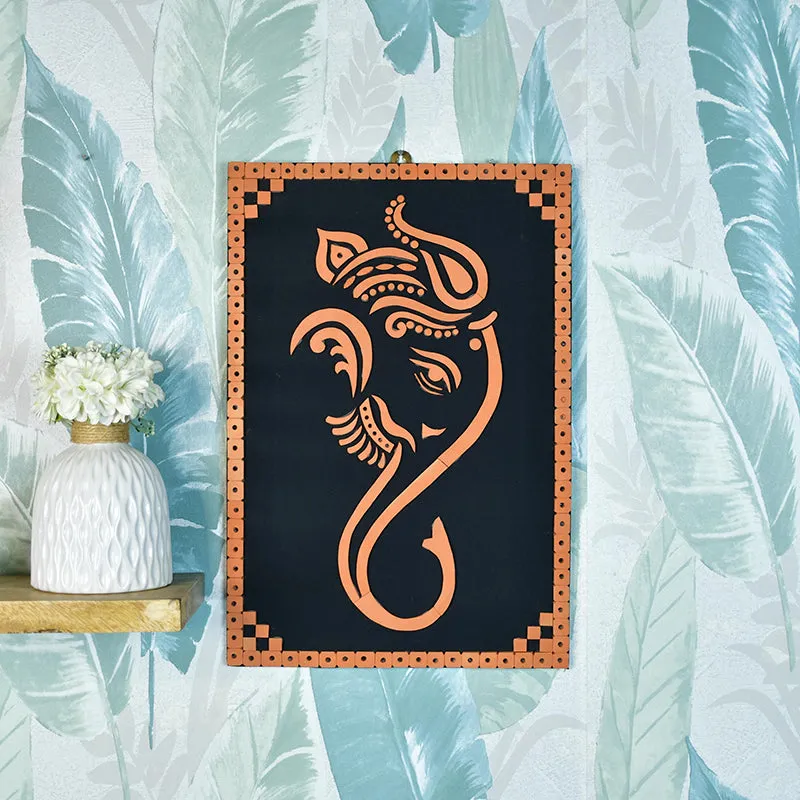 Ashtavinayak Terracotta Wall Art media 1