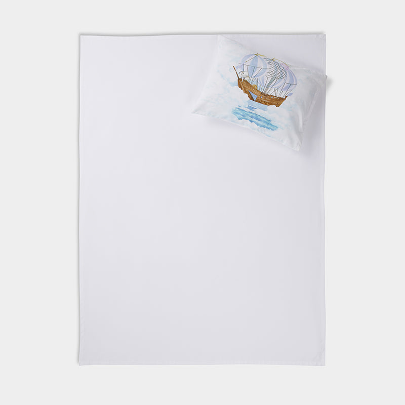 Sail Into Dreams Kids Cotton Bedsheet - 200 TC media 3