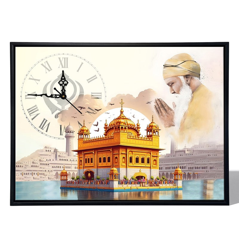 Heavenly Hue Wall Art With Clock media 5