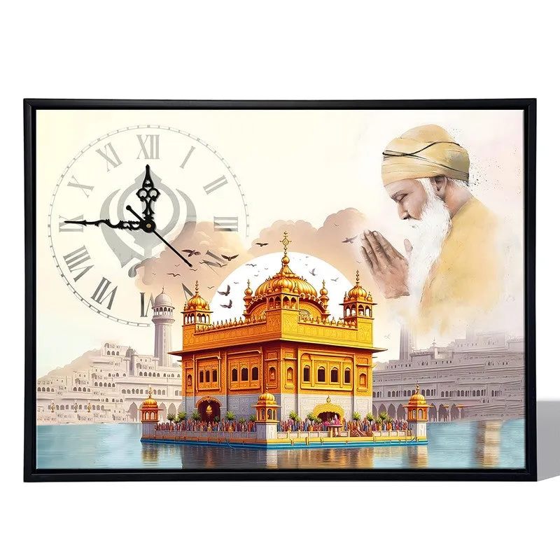 Heavenly Hue Wall Art With Clock - 5