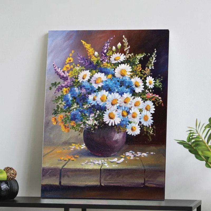 Full Bloom Pot Wall Painting media 3