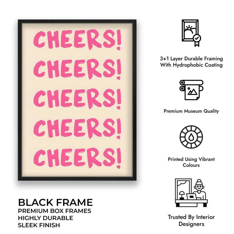 CheersLoop Archival Canvas Wall Art - Black media 10
