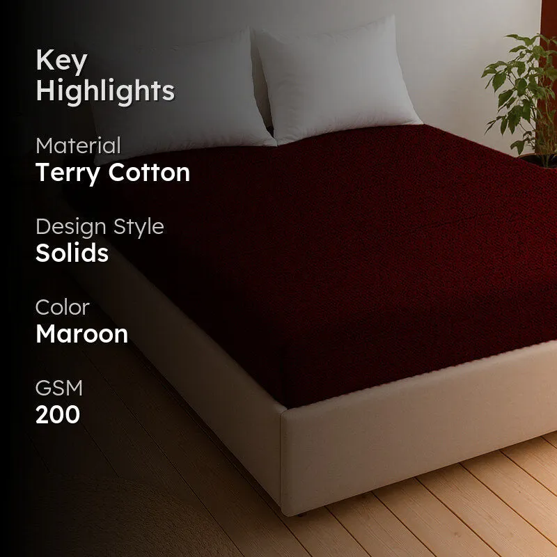 Armor Mattress Protector - Maroon media 2