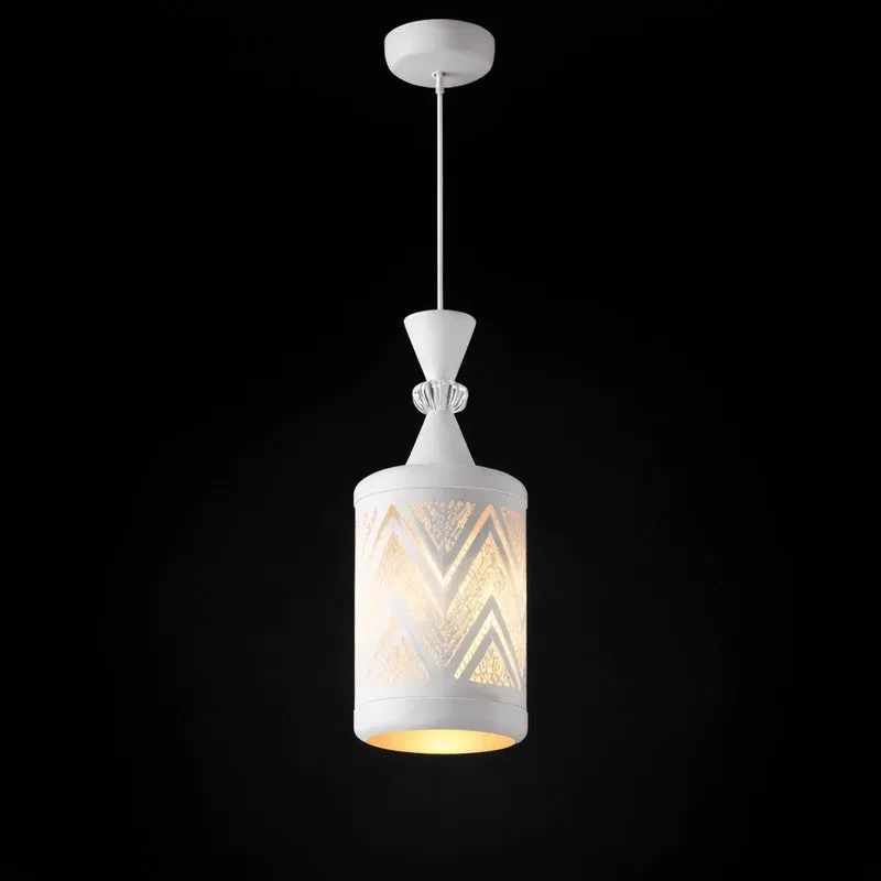 Arctic Glow Metal Ceiling Lamp media 3