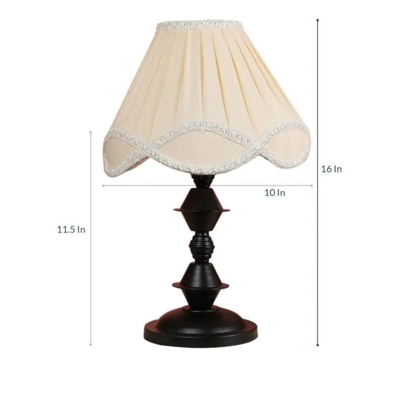 Margot Jora Fabric Table Lamp - Ivory media 4
