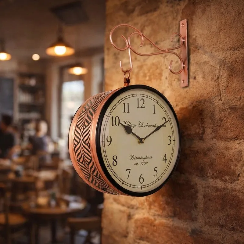 The Now Double Sided Station Clock media 4