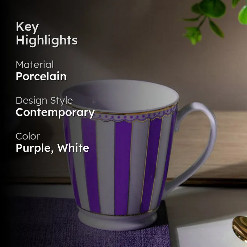 Noritake Porcelain Coffee Mug (Lavender) - 300 mL media 2