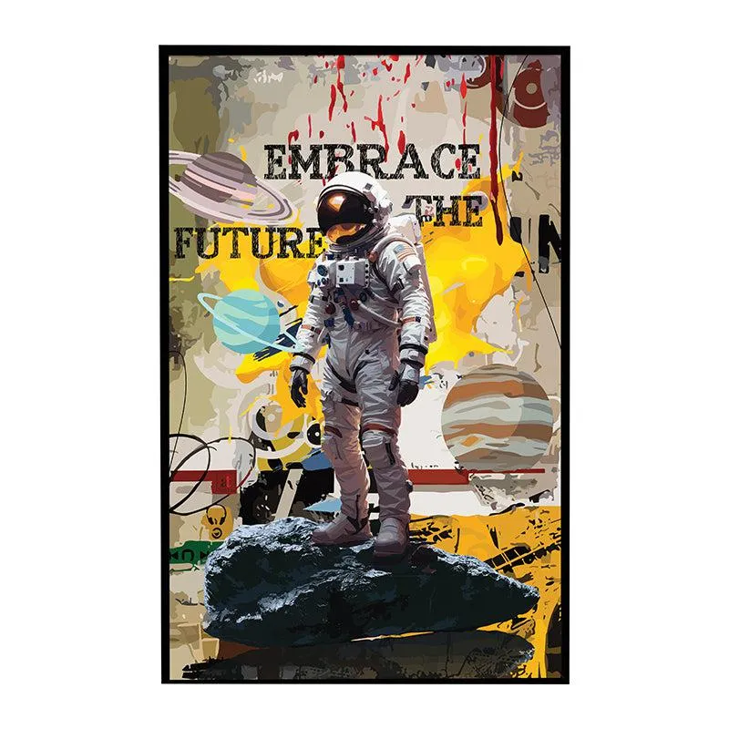 Embrace The Future Wall Art media 3