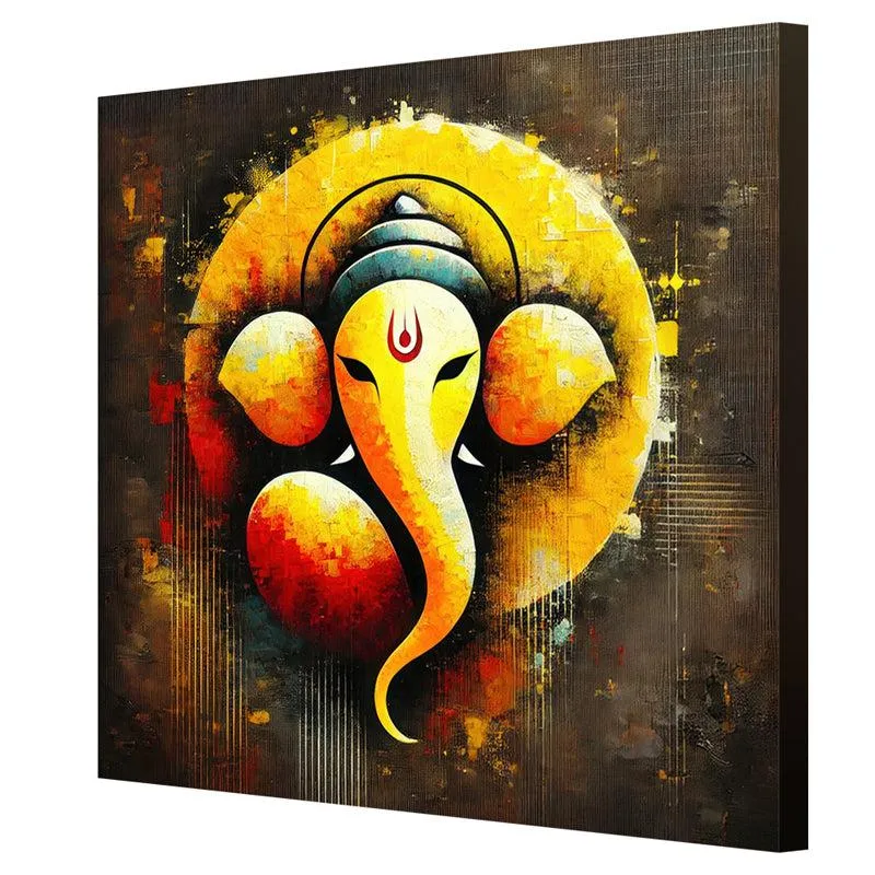 Vighnaraja Poly Canvas Wall Painting media 6