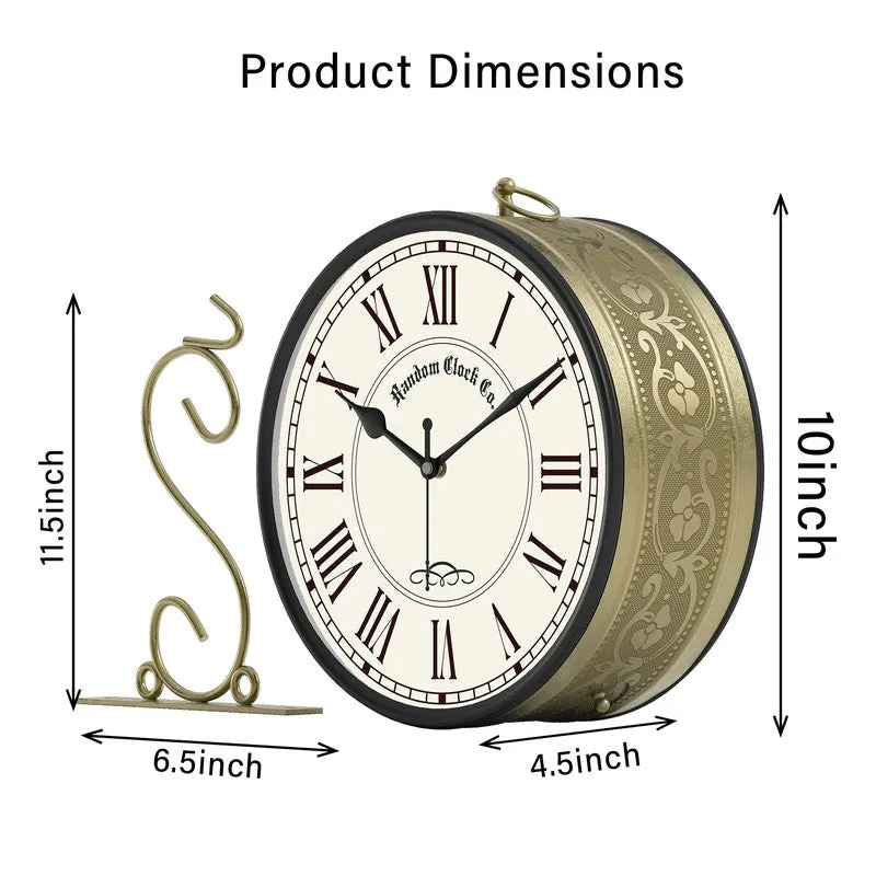 Regalyn Double Sided Wall Clock media 8