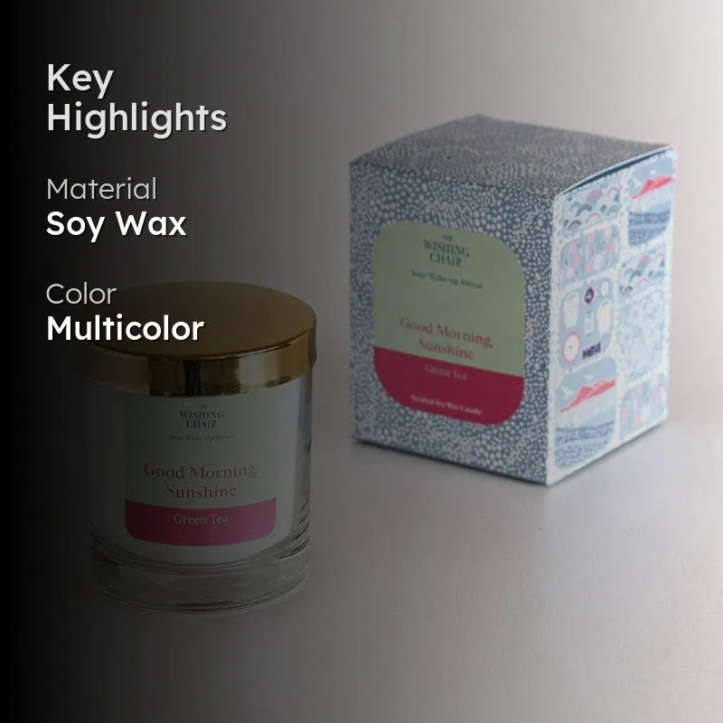 Good Morning Sunshine Soy Wax Scented Candle - 200 GM media 2