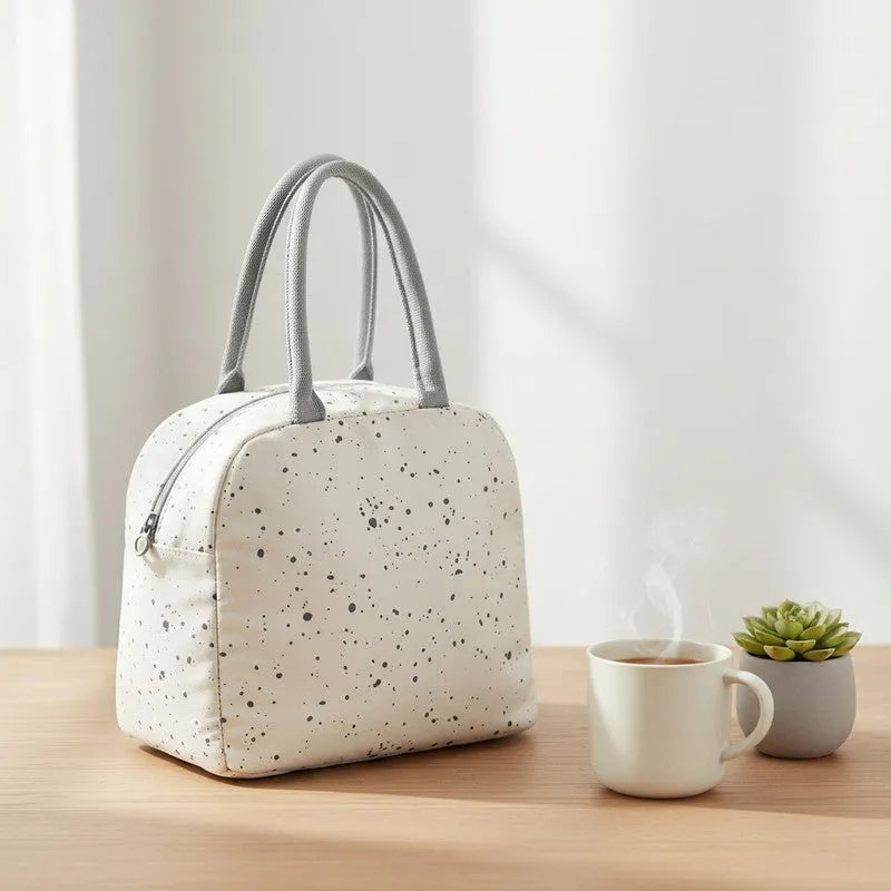 Tektri Polyester Lunch Bag - White media 1