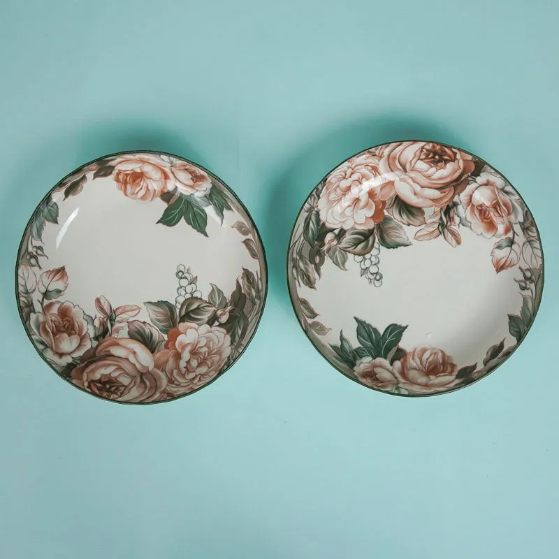 Maduva Floral Quarter Plate - Set Of Two media 5