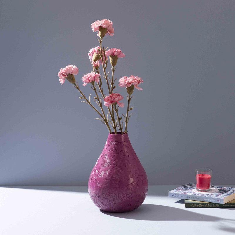Eclipse Metal Vase
