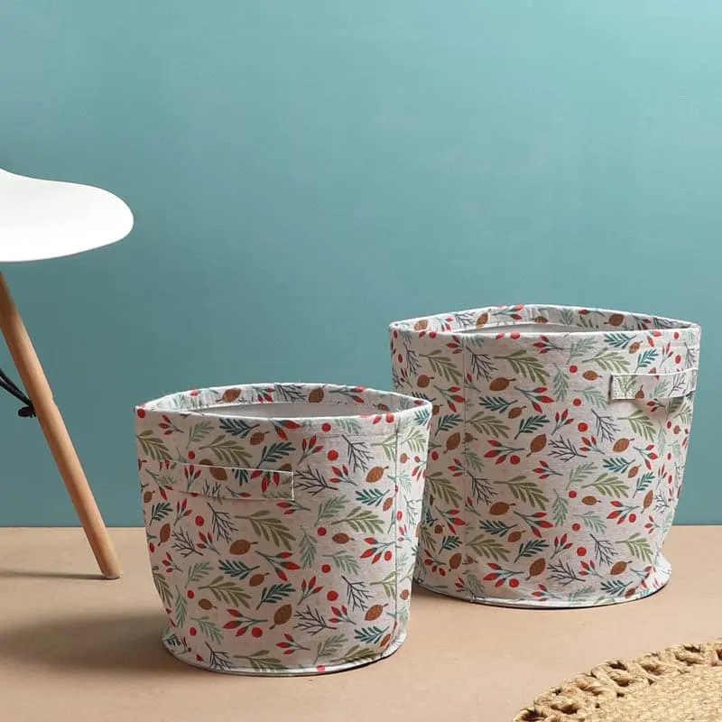 Blissful Laundry Basket - Set Of Two media 1