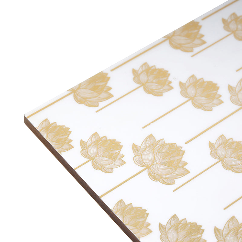 Lotus Lumina Enamel Coated Table Mat - Set Of Two media 3