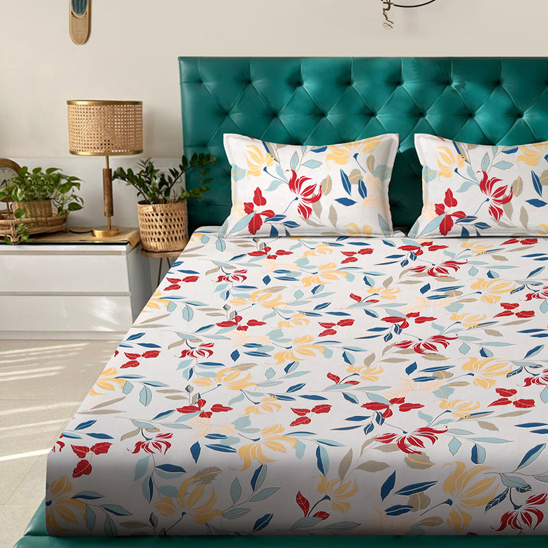 Ainar Fitted Bedsheet - 180 GSM media 4