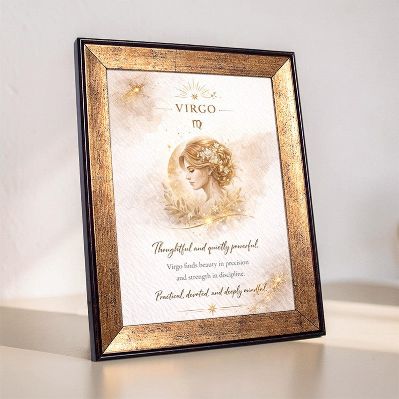 Virgo Zodiac Photo Frame media 6