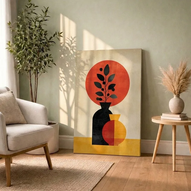 Balanced Shapes Still Life Canvas Wall Art media 1