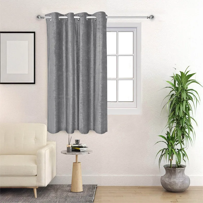 Saral Home Auriel Blackout Curtain - Grey media 3