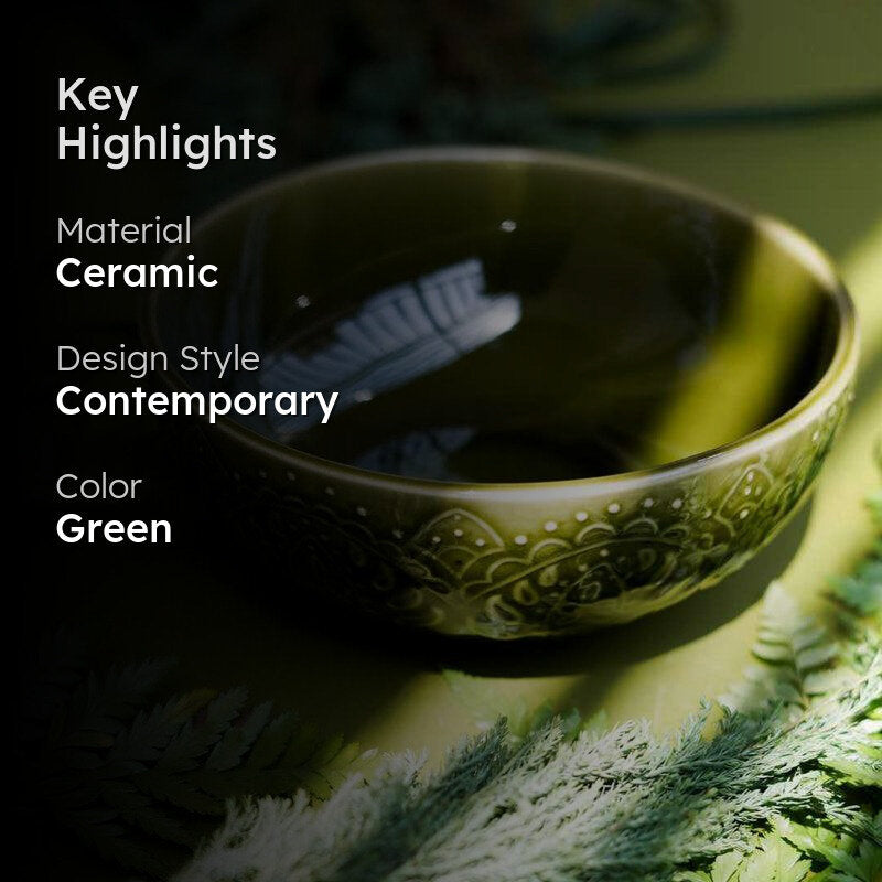 Aspensa Handmade Serving Bowl media 2