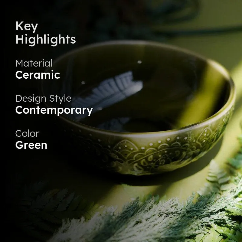 Aspensa Handmade Serving Bowl media 2