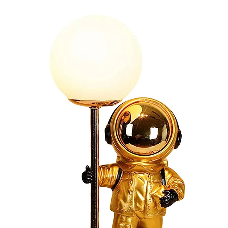 Space Force Table Lamp - White,Gold media 6
