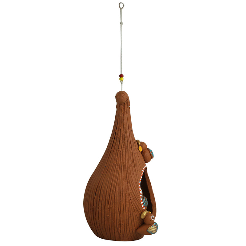 Vanapriya Terracotta Bird Feeder media 4