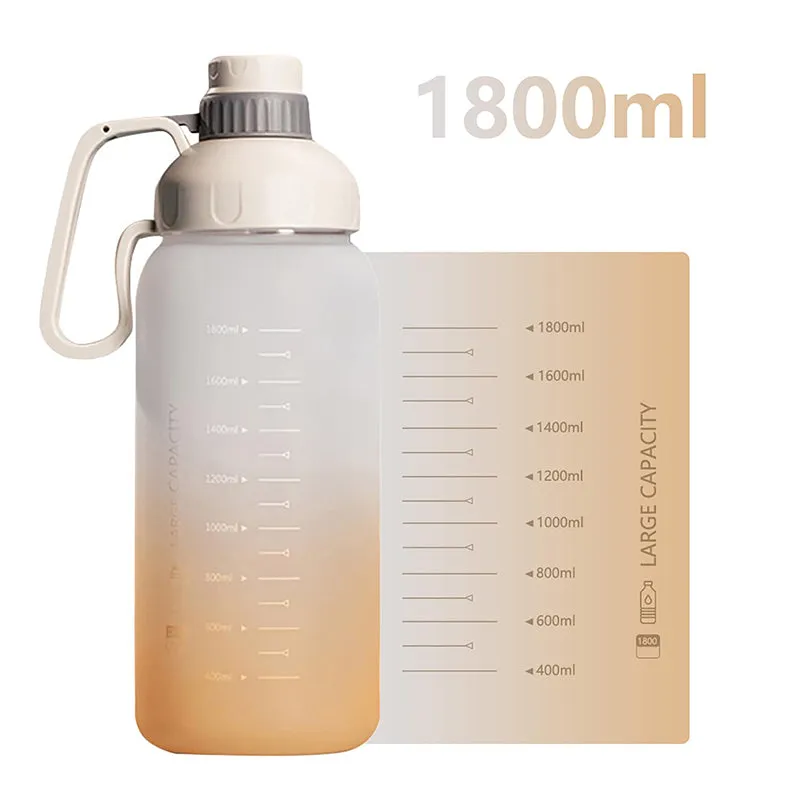 Ombre Pour Water Tumbler (Grey,Orange) - 1.8 L media 3
