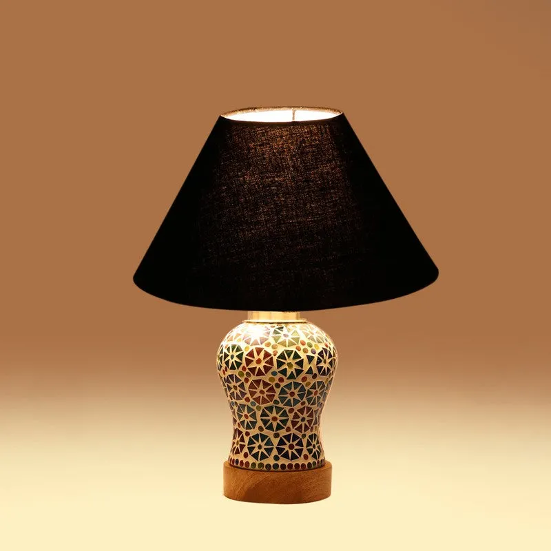 Calira Wooden Table Lamp - Multicolor media 6